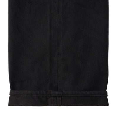 Momotaro "Kyoto Montsuki" Black Selvedge Jeans (Regular Straight)