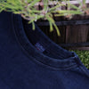 Studio D'Artisan Indigo Garment Dyed "Ishikawadai" Reverse Weave Sweatshirt