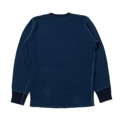 Studio D'Artisan L/S Indigo Dyed Heavy Thermal