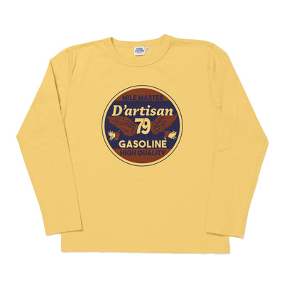 [Pre-Order] Studio D'Artisan "79 Gasoline" Logo Print L/S Tee