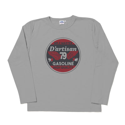 [Pre-Order] Studio D'Artisan "79 Gasoline" Logo Print L/S Tee