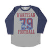 [Pre-Order] Studio D'Artisan "Football" Logo Print 3/4 Length Sleeve Tee