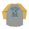 Studio D'Artisan "Reservation" Logo Print 3/4 Length Sleeve Tee