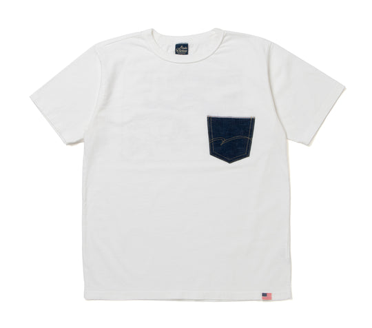 [Pre-Order] Studio D'Artisan Selvedge Denim Pocket Tee