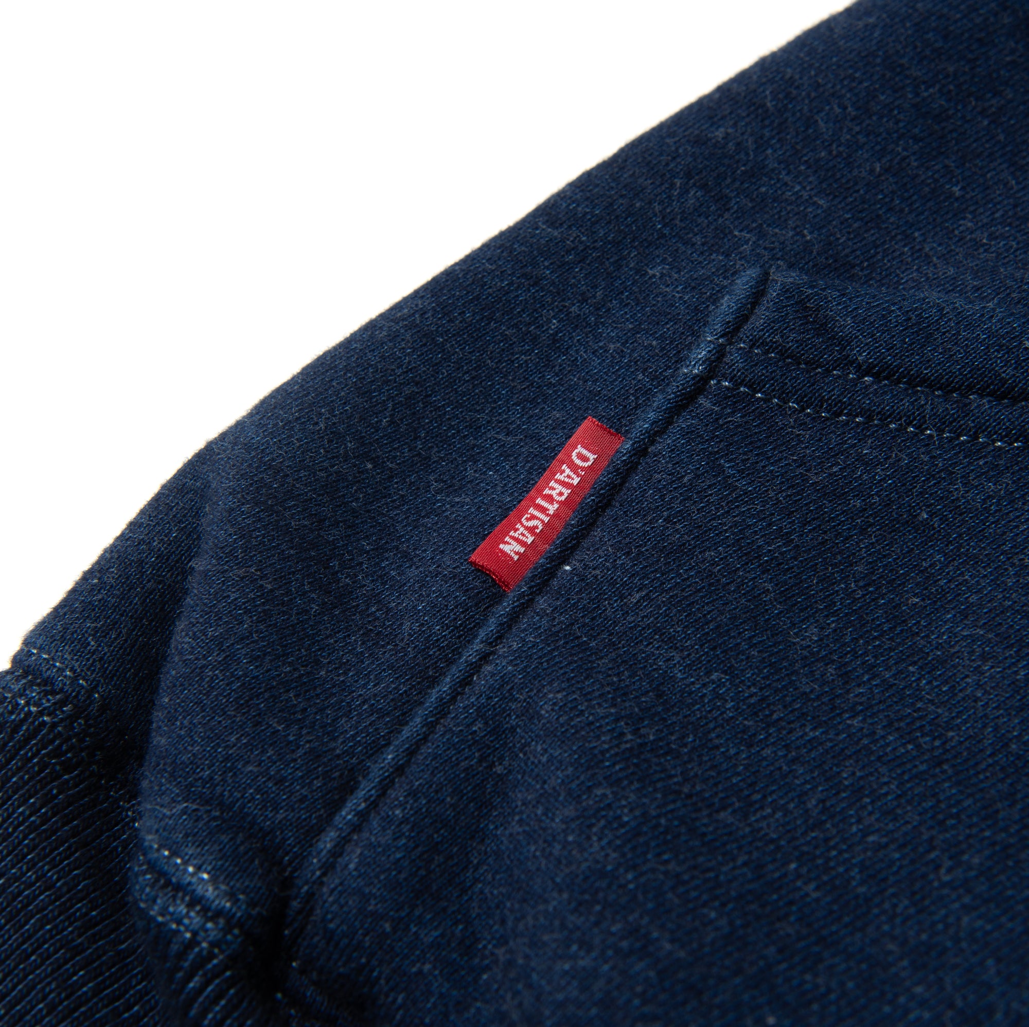 Studio D'Artisan Reversible Indigo Dyed Heavy Thermal Track Jacket