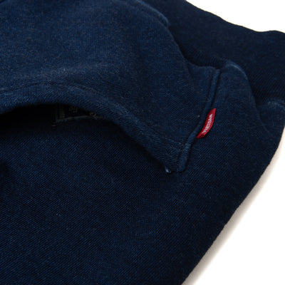 Studio D'Artisan Reversible Indigo Dyed Heavy Thermal Track Jacket