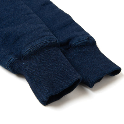 Studio D'Artisan Reversible Indigo Dyed Heavy Thermal Track Jacket