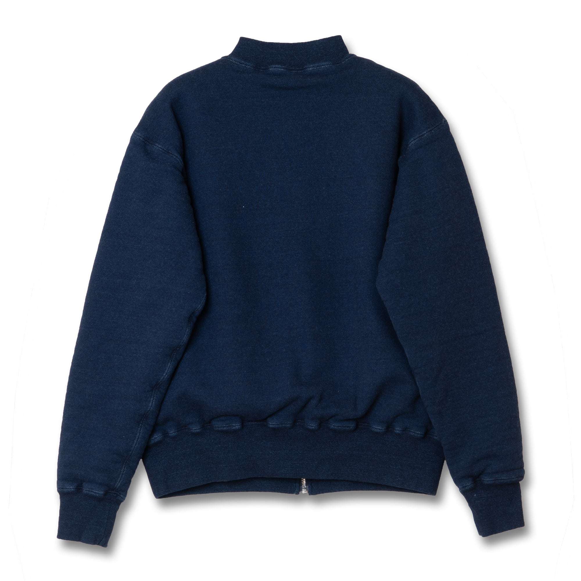 Studio D'Artisan Reversible Indigo Dyed Heavy Thermal Track Jacket