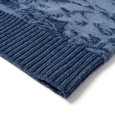 Studio D'Artisan Pig Camoflage Knit Cardigan