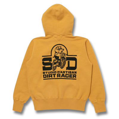 Studio D'Artisan "Dirt Racer" Logo Print Hoodie