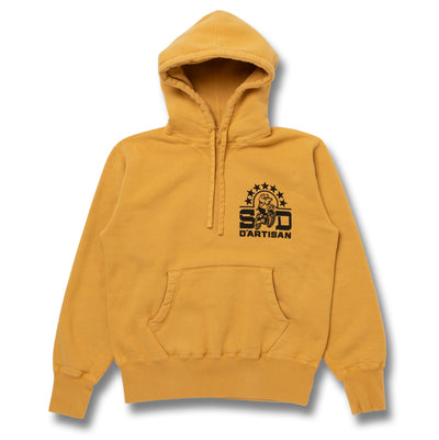 Studio D'Artisan "Dirt Racer" Logo Print Hoodie