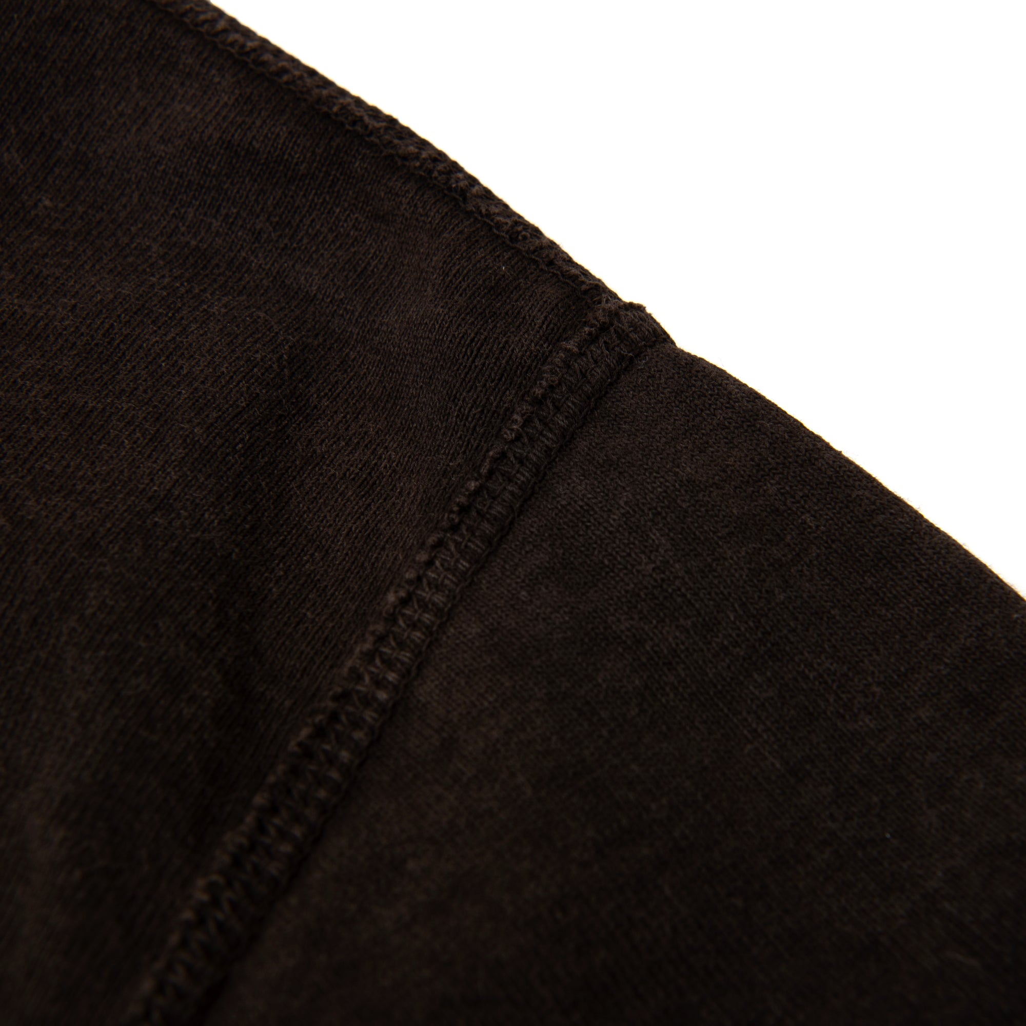 Studio D'Artisan "Amami Dorozome" Crewneck Tee (Dark Brown) - Okayama Denim