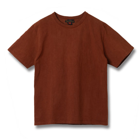 Studio D'Artisan "Amami Dorozome" Crewneck Tee (Brown)