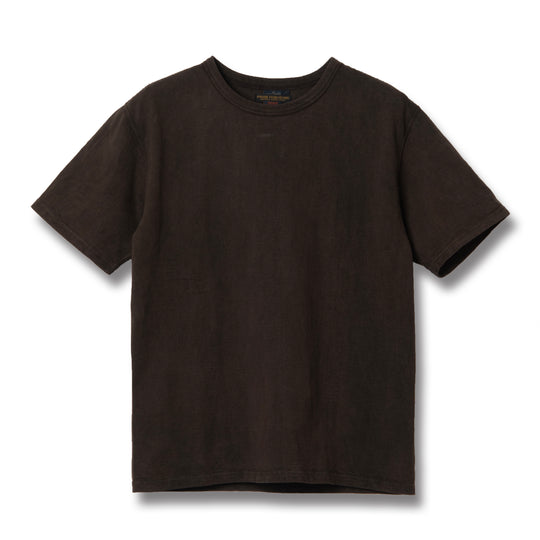 Studio D'Artisan "Amami Dorozome" Crewneck Tee (Dark Brown)
