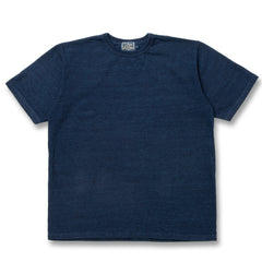 Studio D'Artisan Rope Dyed Indigo Tee - Okayama Denim