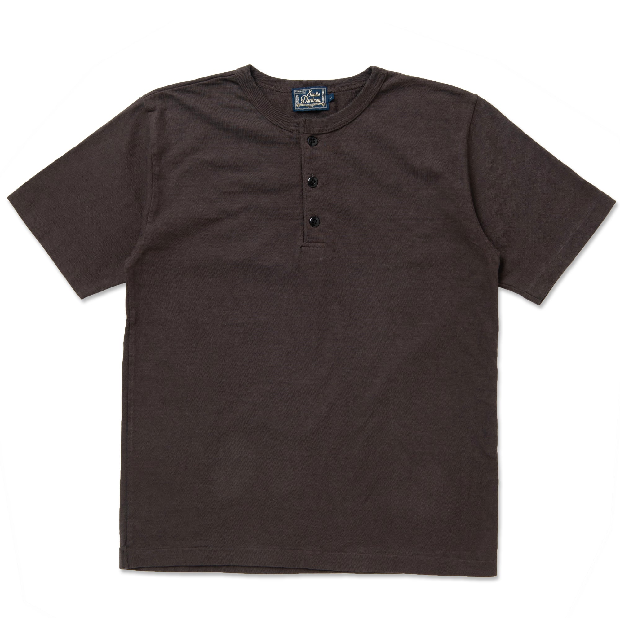 [Pre-Order] Studio D'Artisan "Ishikawadai" Henley - Okayama Denim