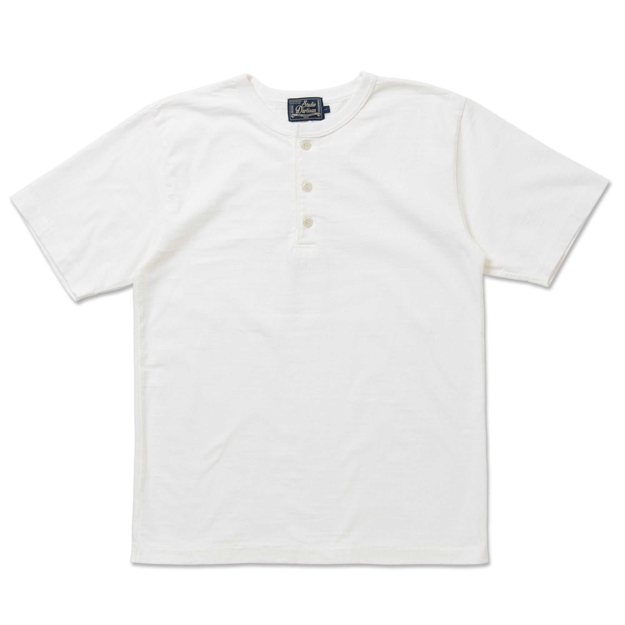 [Pre-Order] Studio D'Artisan "Ishikawadai" Henley - Okayama Denim