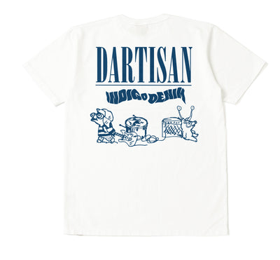 [Pre-Order] Studio D'Artisan "Indigo Denim" Print Tee