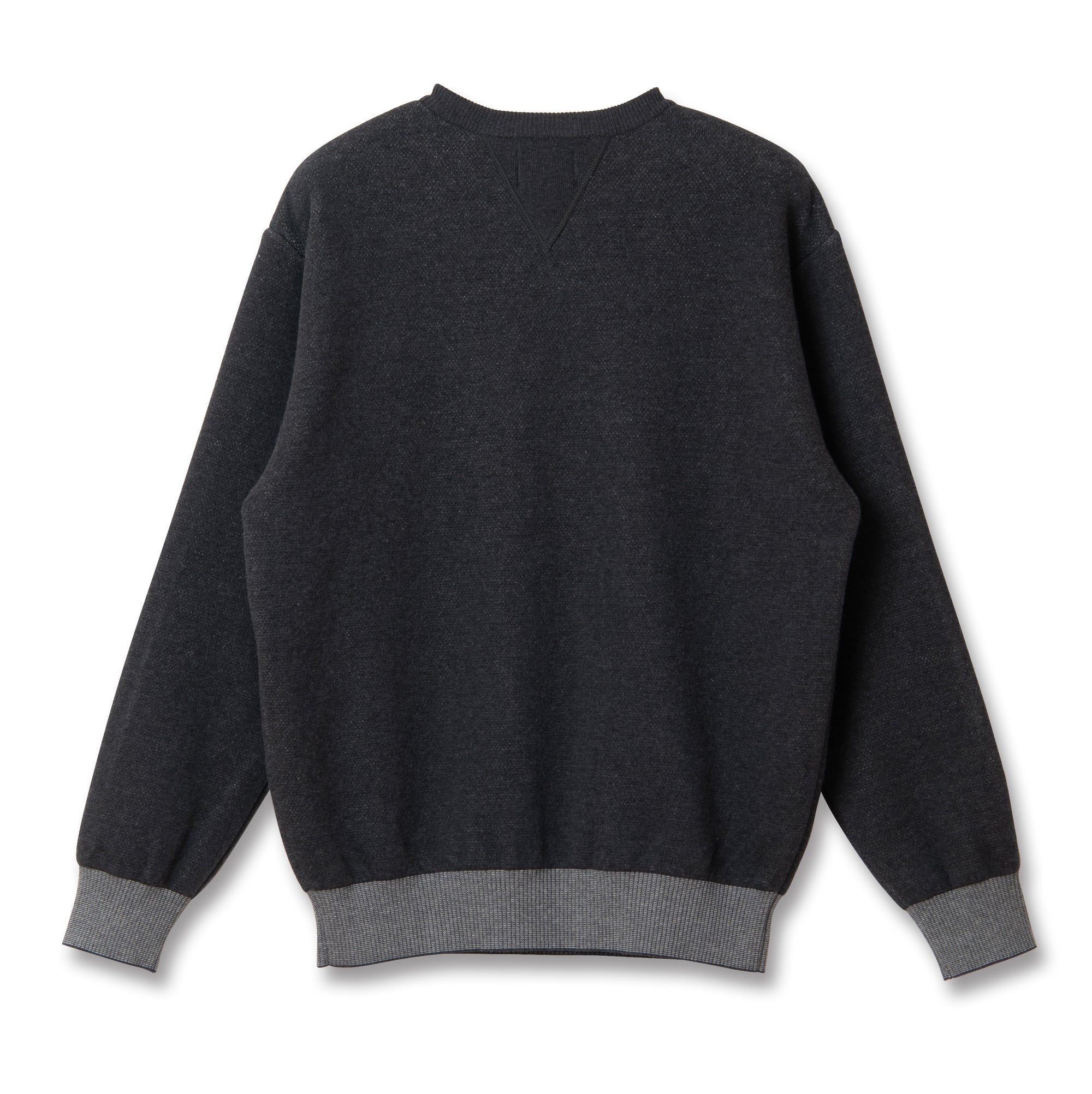 Studio D'Artisan Loopwheel Crewneck Sweatshirt (Black)