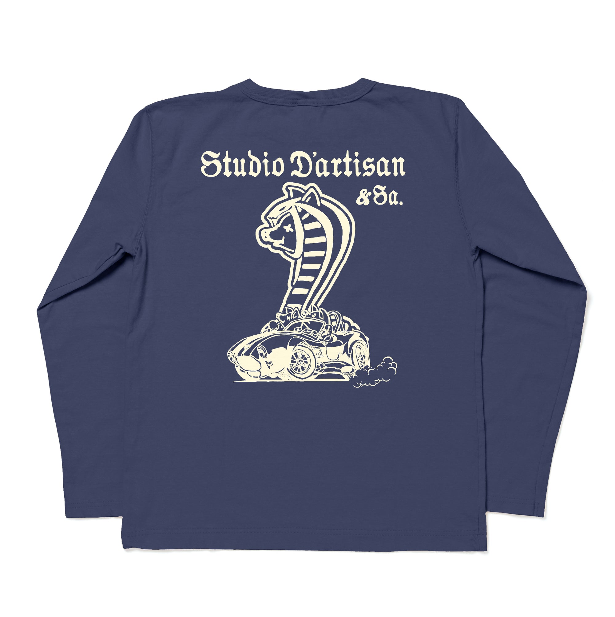 Studio D'Artisan "Cobra" Logo Print L/S Tee