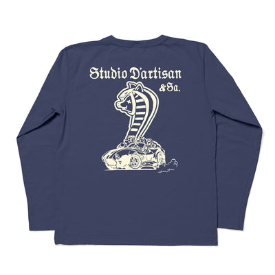 Studio D'Artisan "Cobra" Logo Print L/S Tee