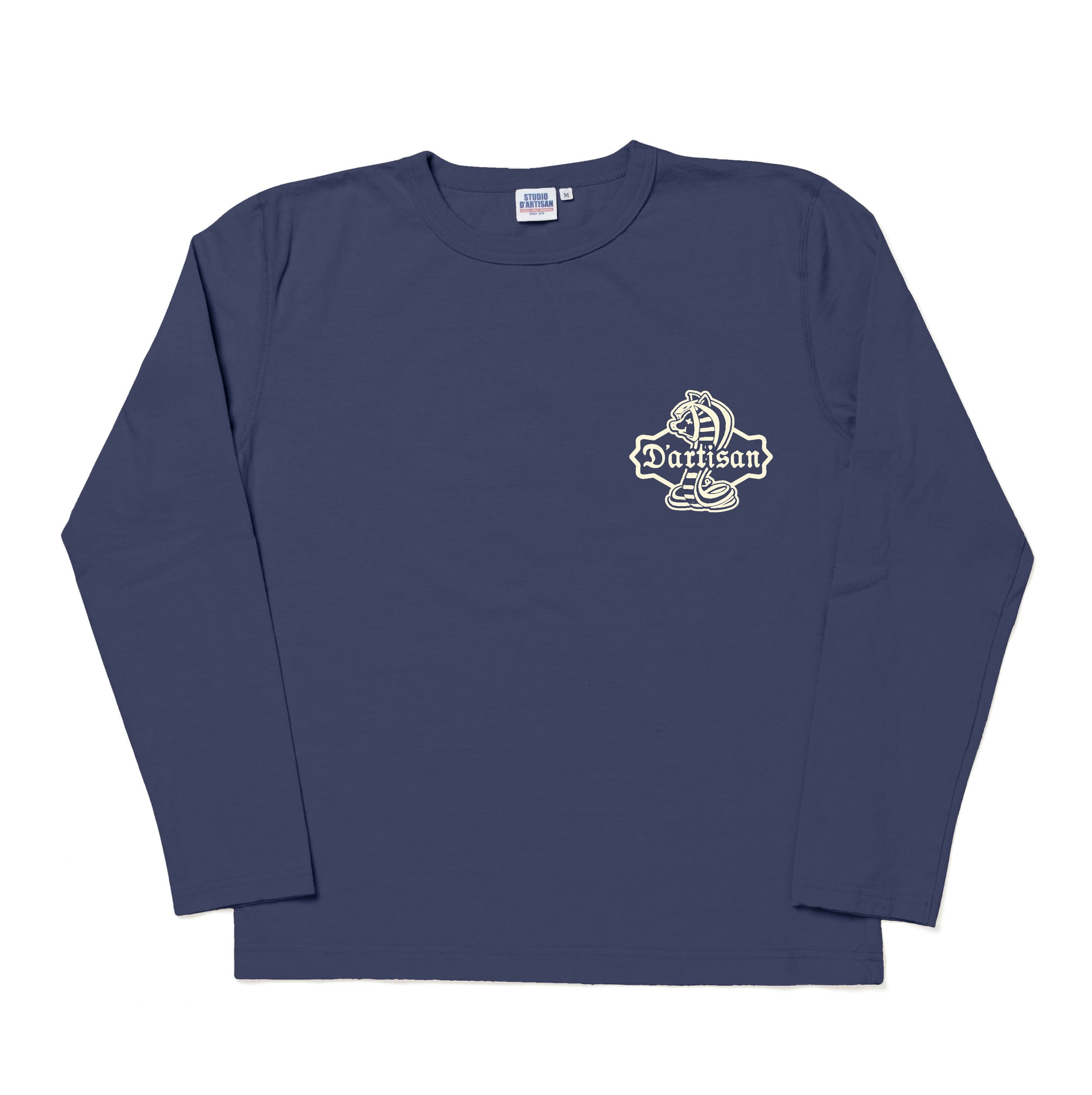 Studio D'Artisan "Cobra" Logo Print L/S Tee