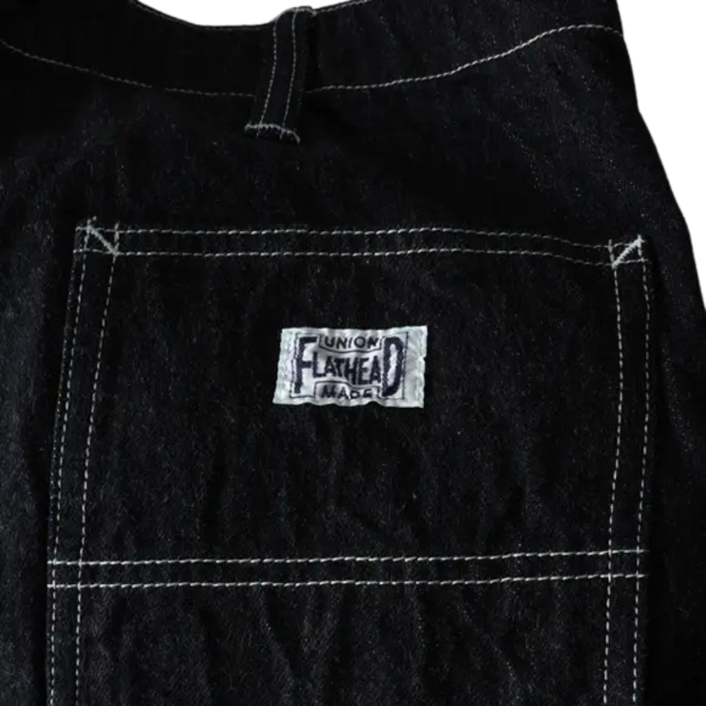 The Flat Head 12oz. Denim Baker Shorts - Okayama Denim