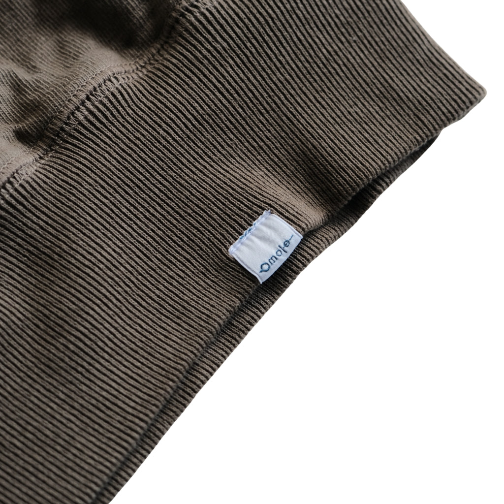Omoto Denim Heavy Gauge Nep Tee (Olive)