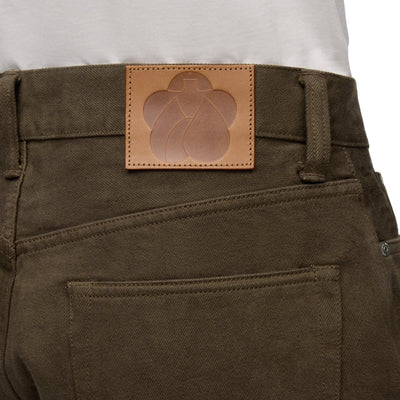 Momotaro Moss Dyed Selvedge Jeans (Regular Straight) - Okayama Denim
