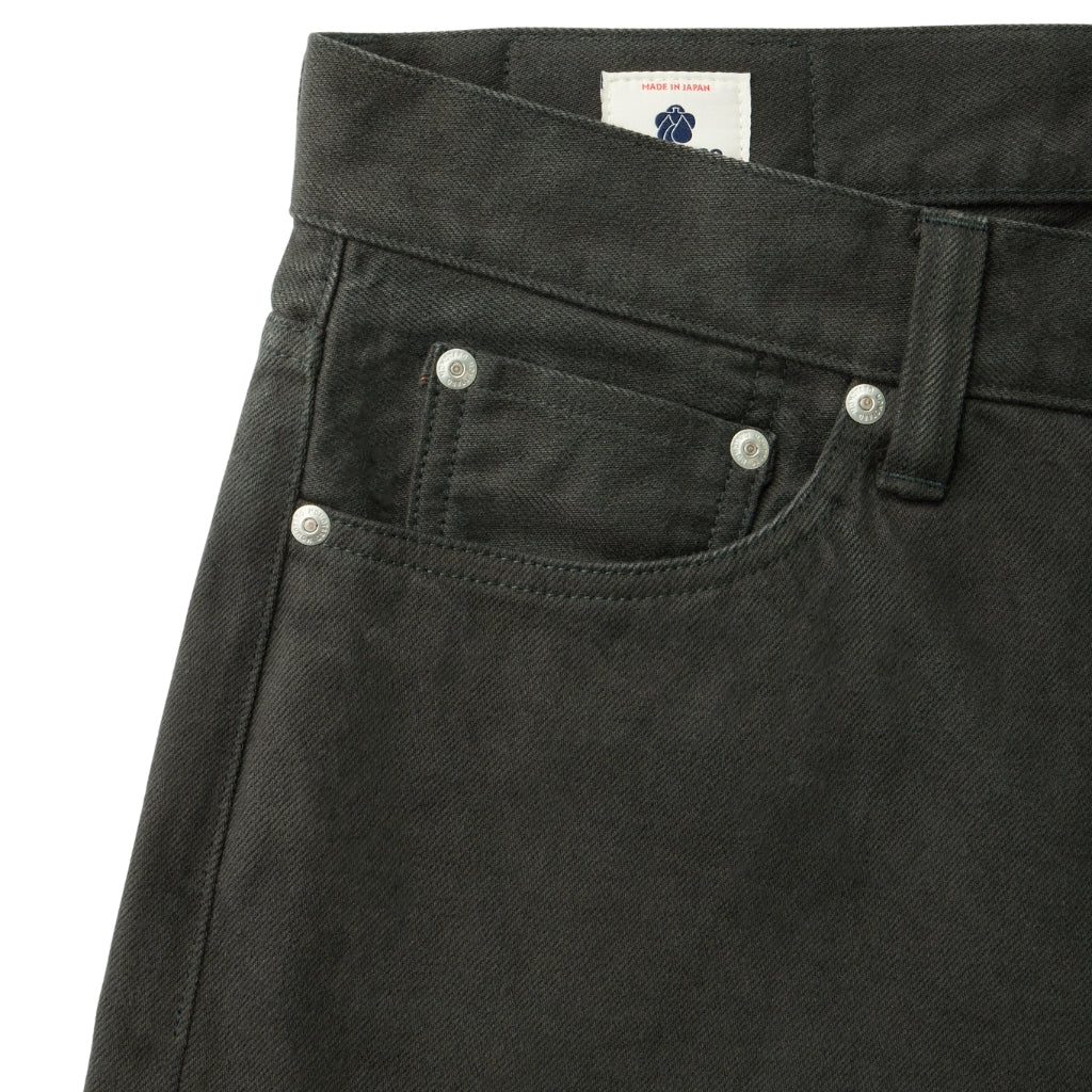 Momotaro Bamboo Charcoal Selvedge Jeans (Regular Straight) - Okayama Denim