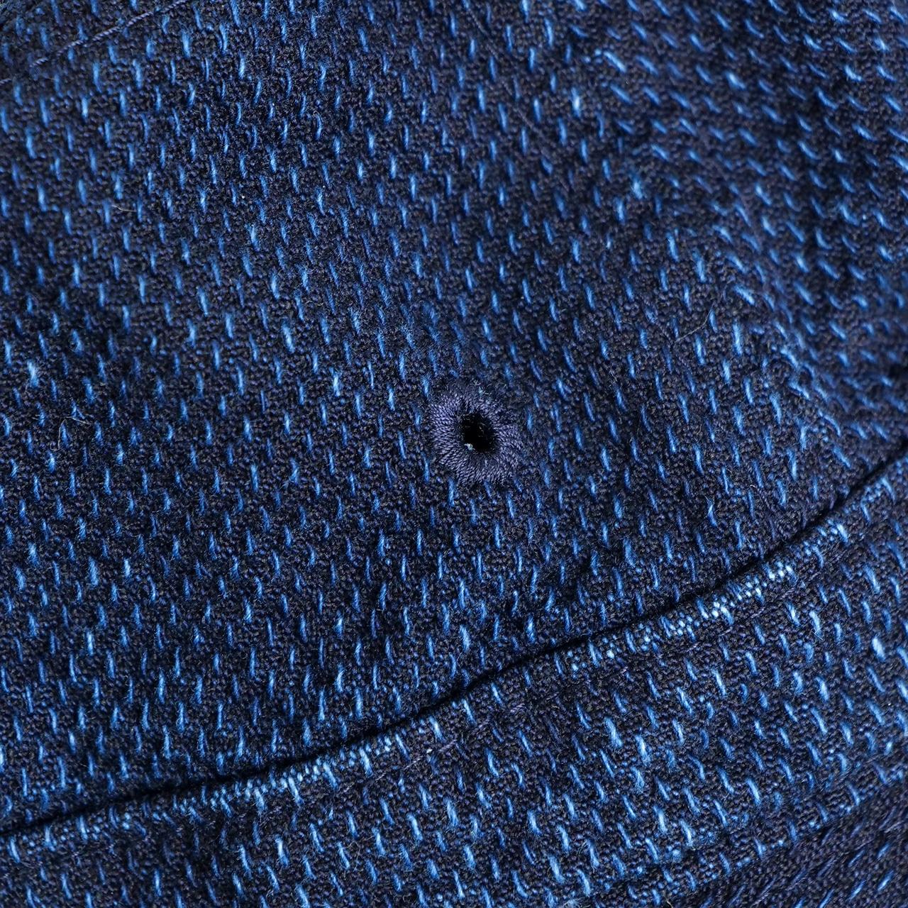 Soundman Indigo Sashiko Bucket Hat - Okayama Denim