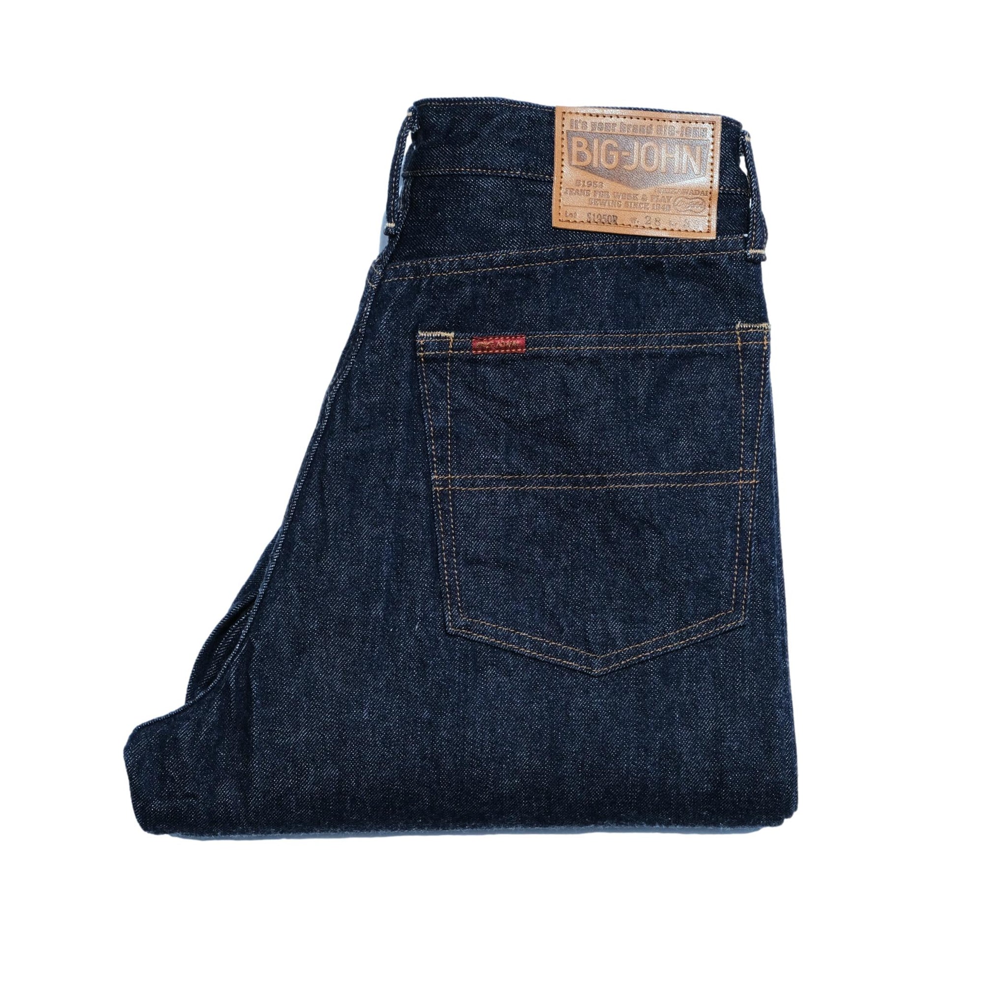 Big John 13oz. "Ishikawadai" Jeans (Wide Straight)
