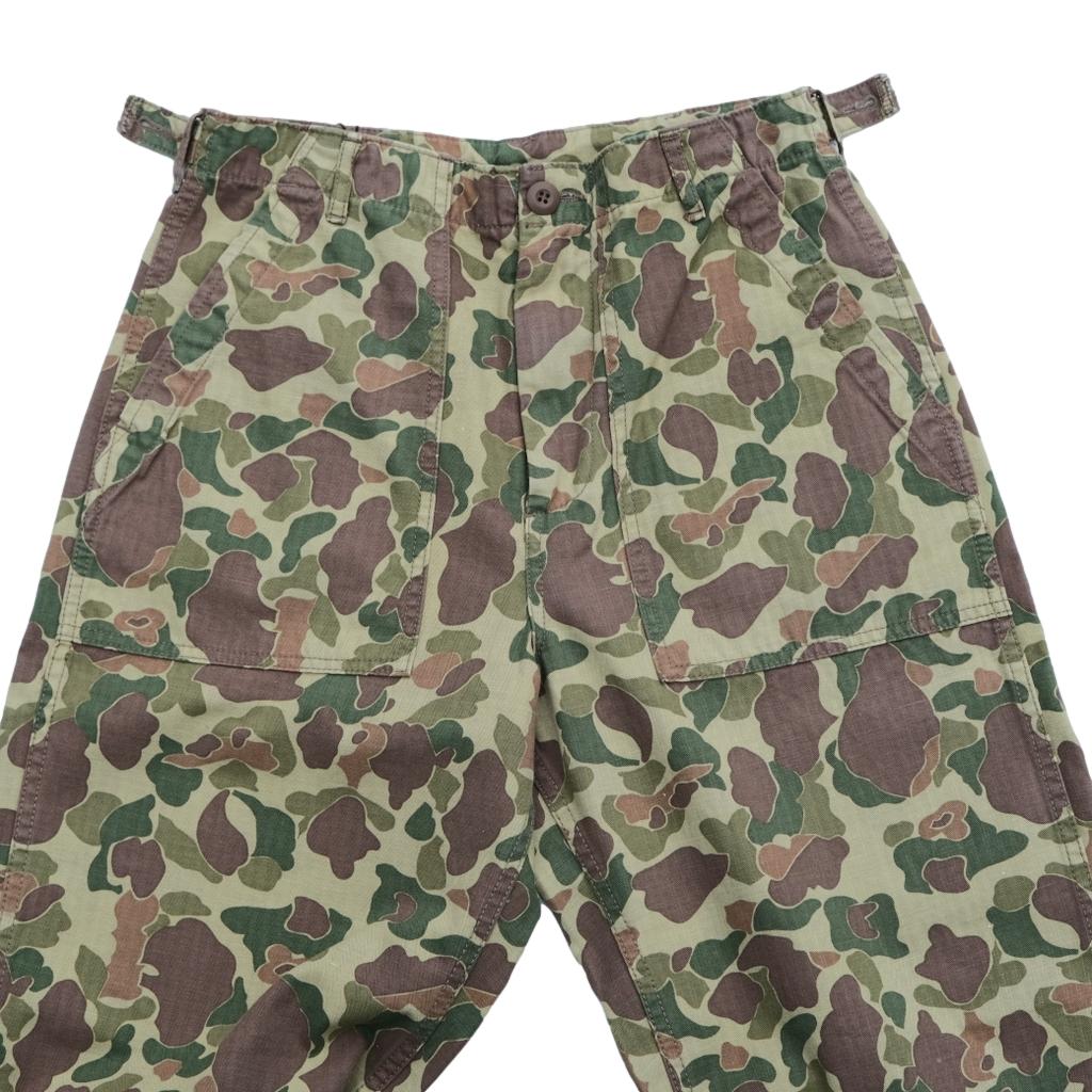 Big John "World Workers" Duck Hunter Camo Back Satin Fatigue Pants