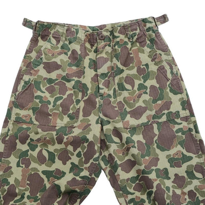 Big John "World Workers" Duck Hunter Camo Back Satin Fatigue Pants