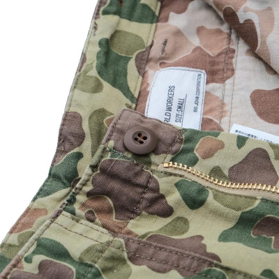 Big John "World Workers" Duck Hunter Camo Back Satin Fatigue Pants