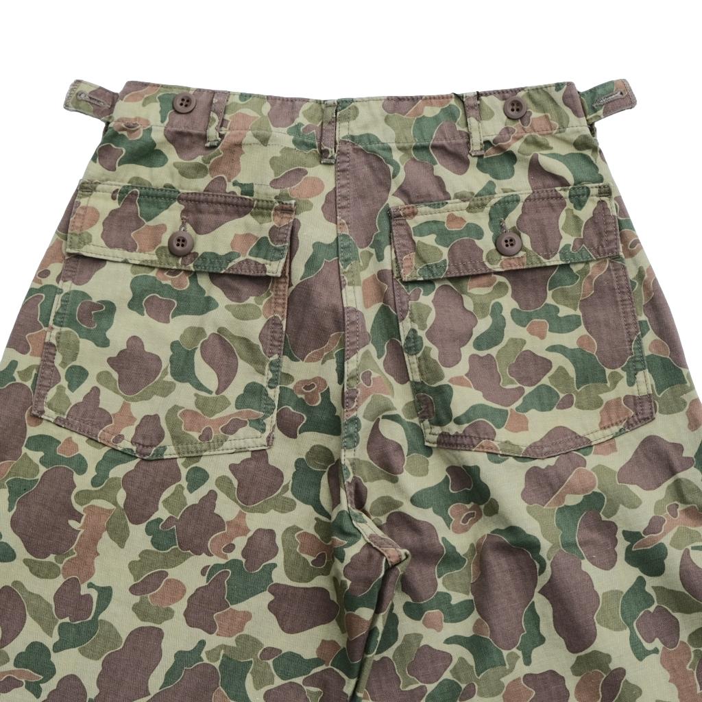 Big John "World Workers" Duck Hunter Camo Back Satin Fatigue Pants