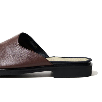 Liberato Tatami Mule Sandals (Dark Brown)
