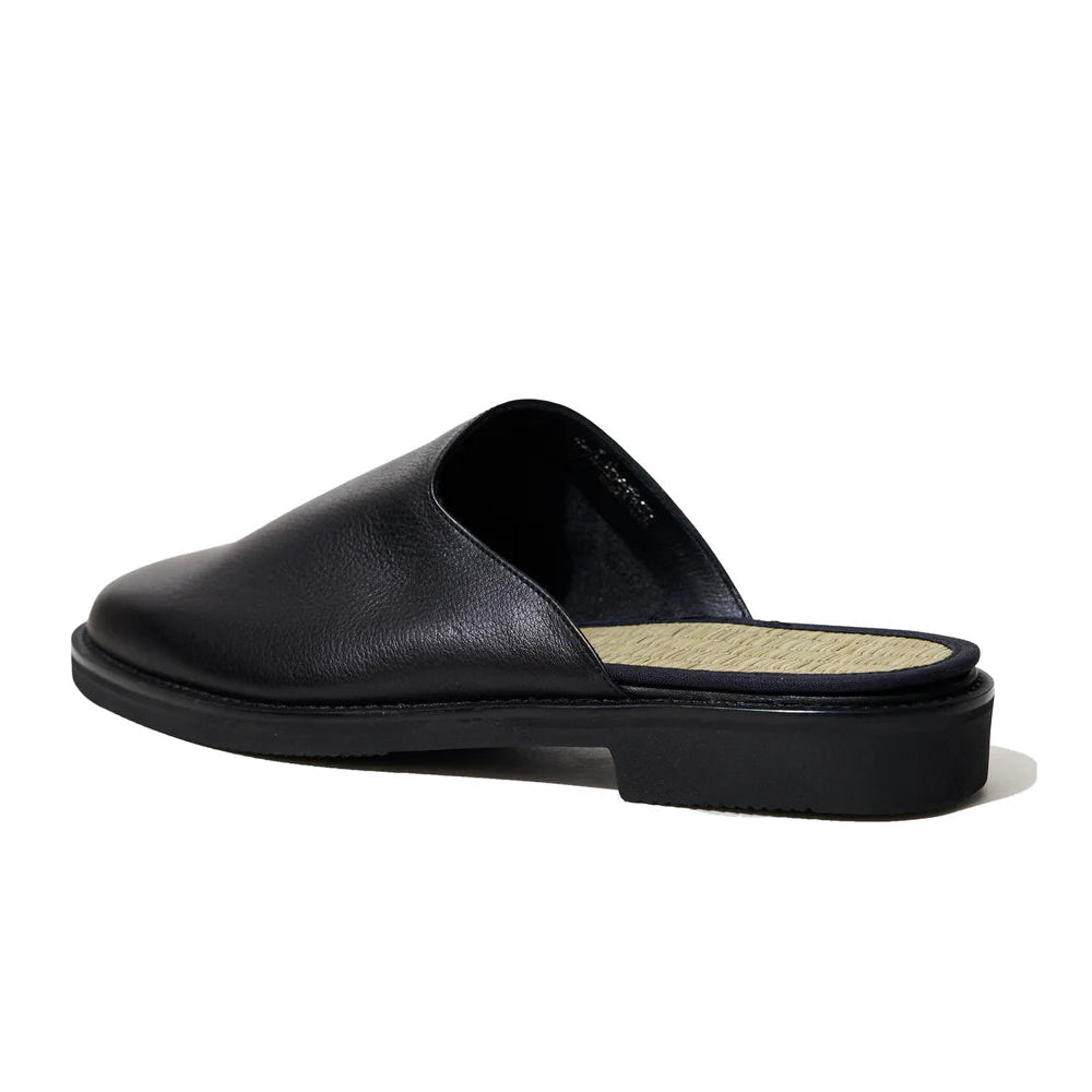 Liberato Tatami Mule Sandals (Black) - Okayama Denim Liberato Tatami Mule Sandals (Black) - Okayama Denim
