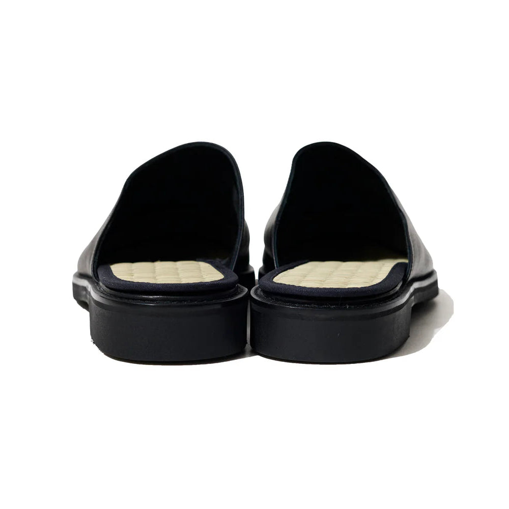 Liberato Tatami Mule Sandals (Black)