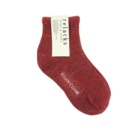Chup Socks "Relacks" Grain Nep (Red)