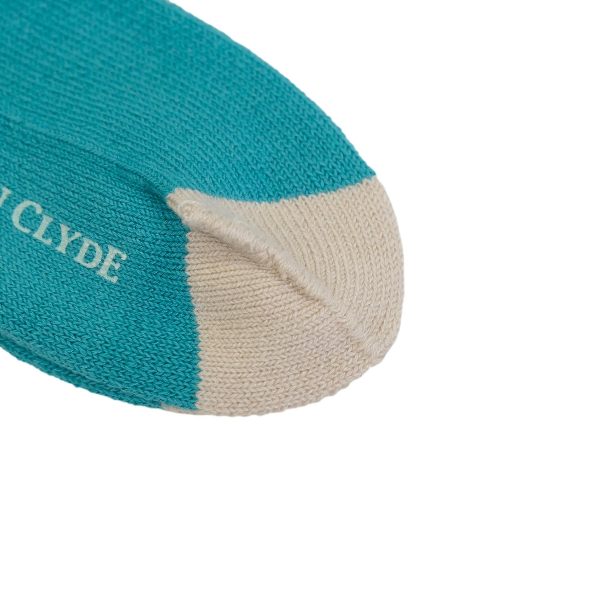 Chup Socks "Relacks" Plain (Turquoise)
