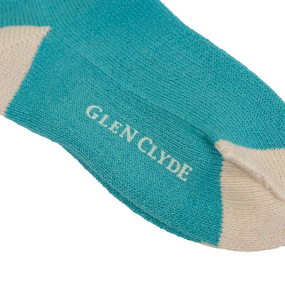Chup Socks "Relacks" Plain (Turquoise)