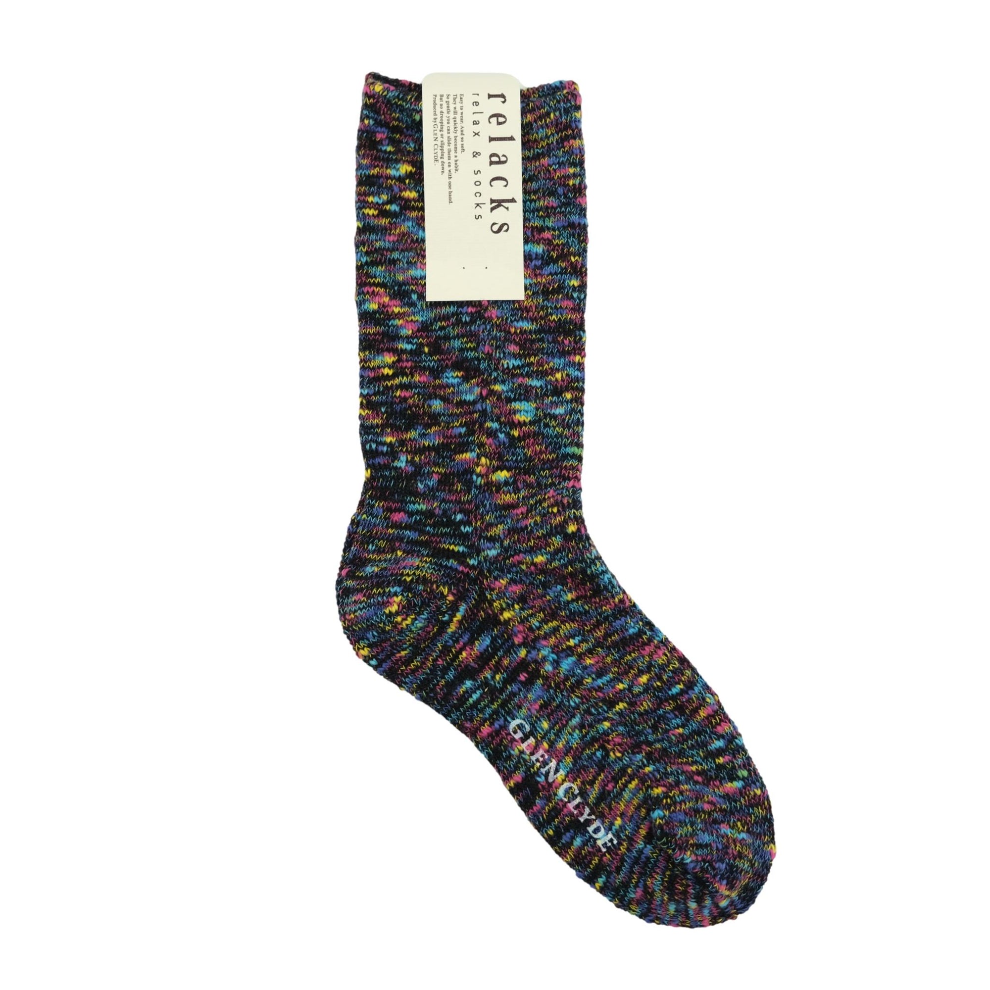 Chup Socks "Relacks" Monet Slub (Black)