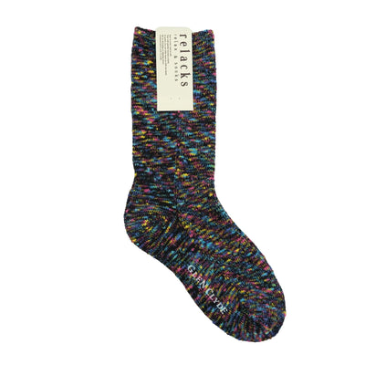 Chup Socks "Relacks" Monet Slub (Black)
