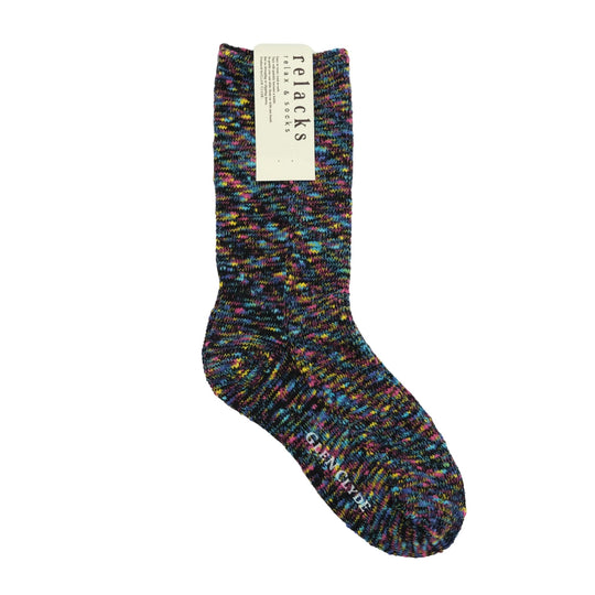 Chup Socks "Relacks" Monet Slub (Black)