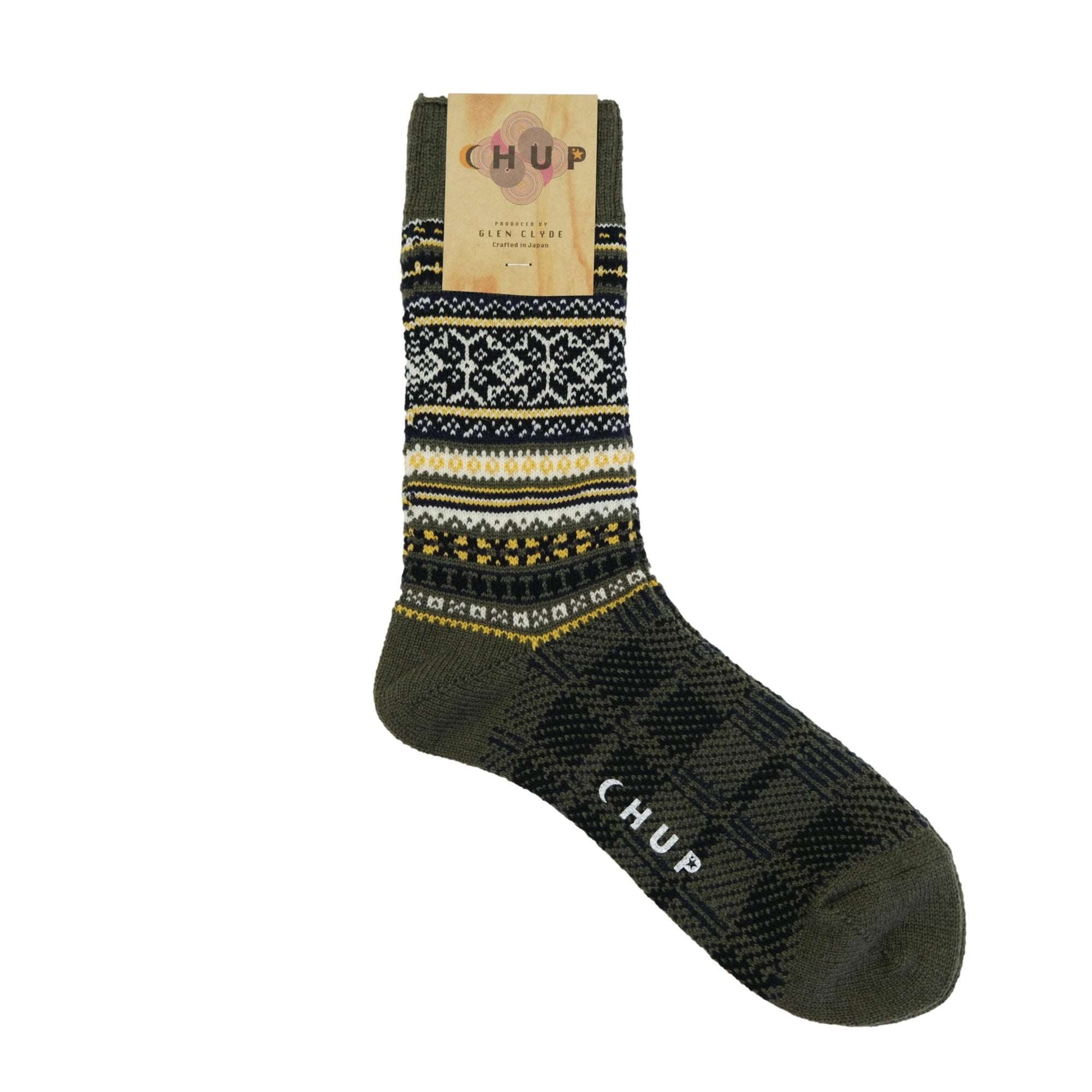 Chup Socks Scottish (Olive)