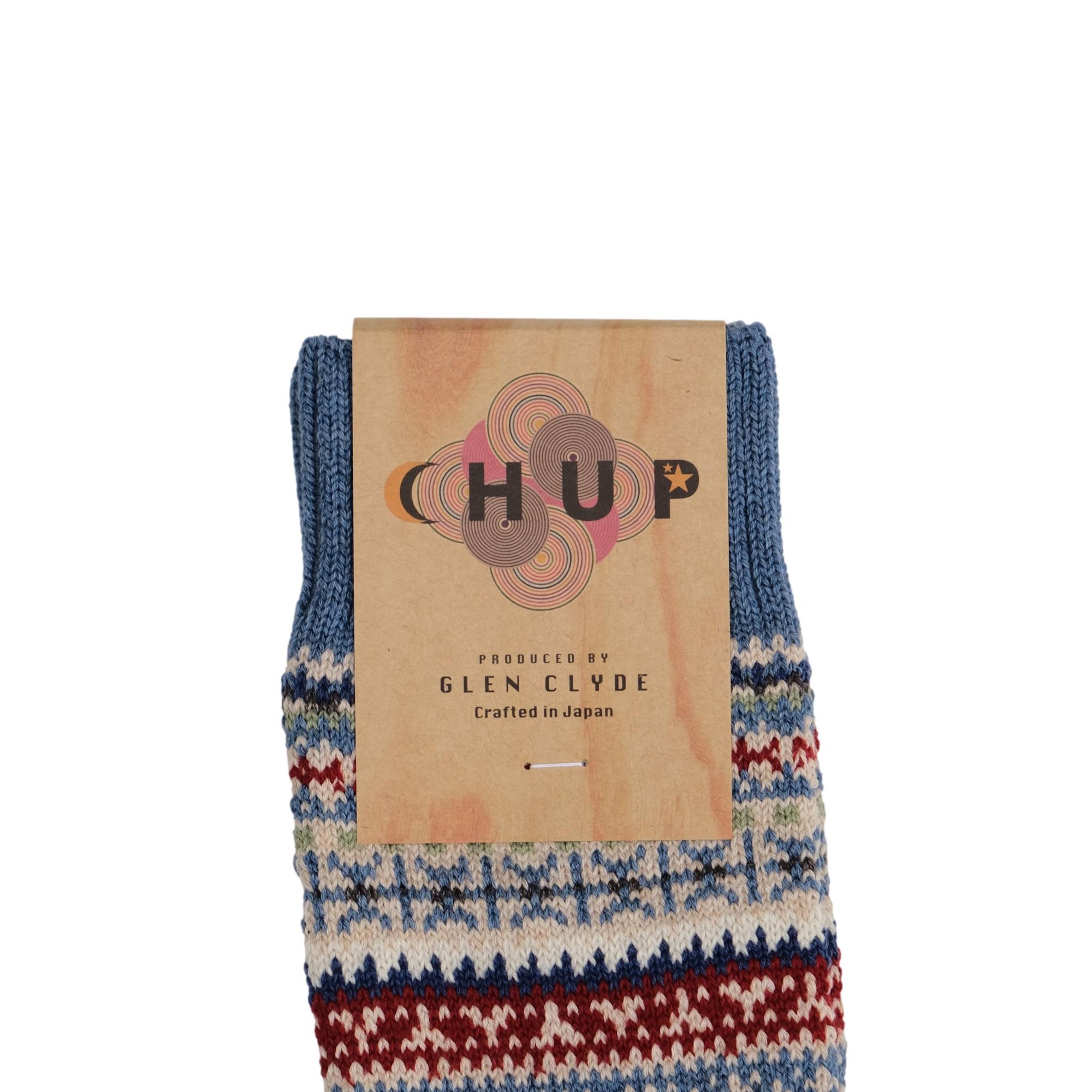 Chup Socks Happy Holiday (Pigeon Blue)