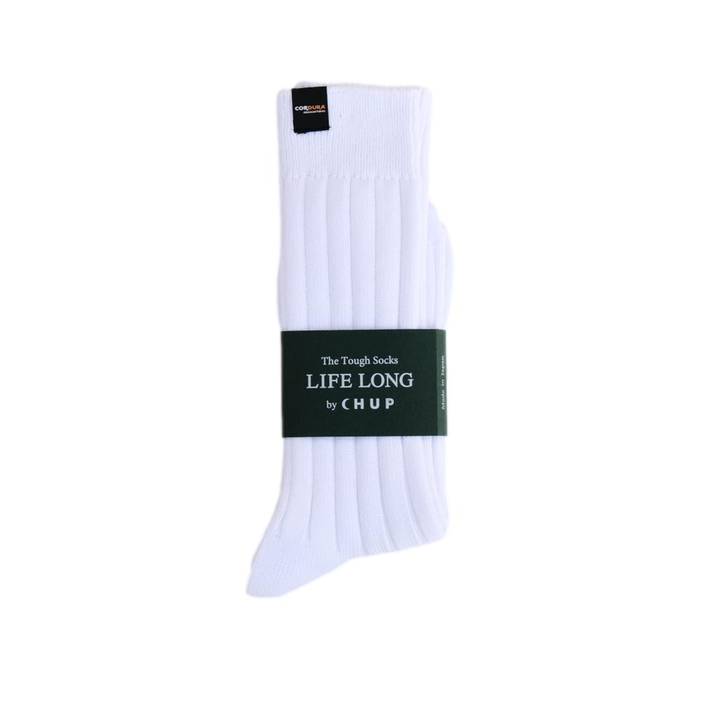 Chup Socks TS-1 "Life Long" (White)