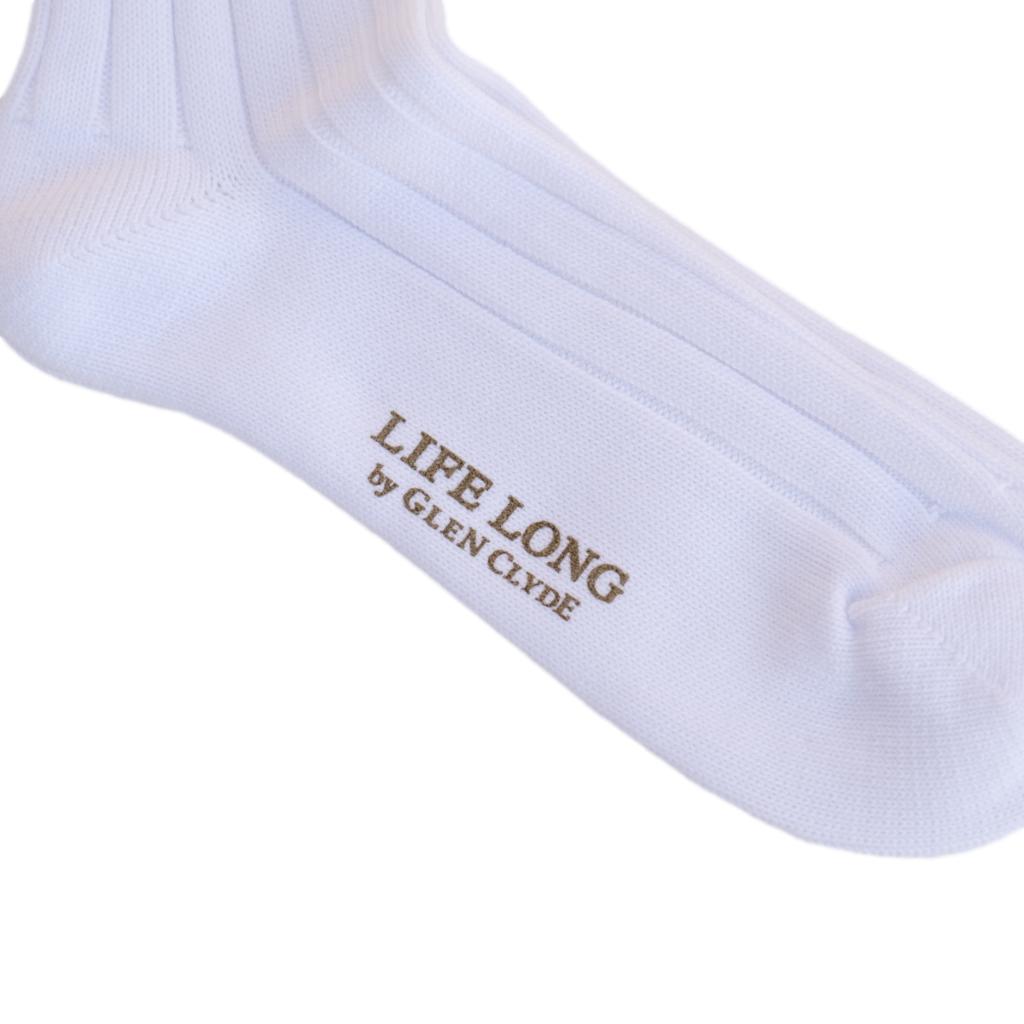 Chup Socks TS-1 "Life Long" (White)