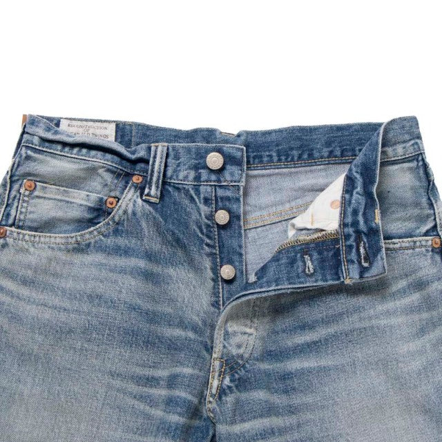 Studio D'Artisan D1826U Distressed "Ivy" Selvedge Jeans (Relax Tapered)